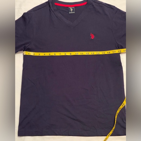 U.S. Polo Association  short sleeve T-shirt, blue. - Picture 5 of 8